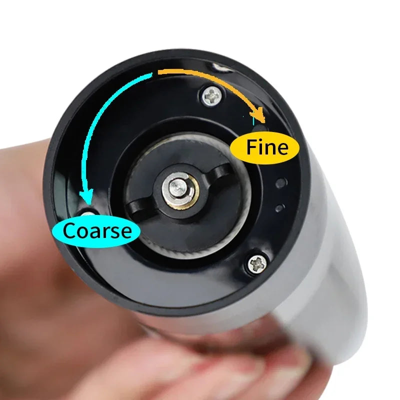 Moedor de Sal e Pimenta Elétrico Recarregável via USB
