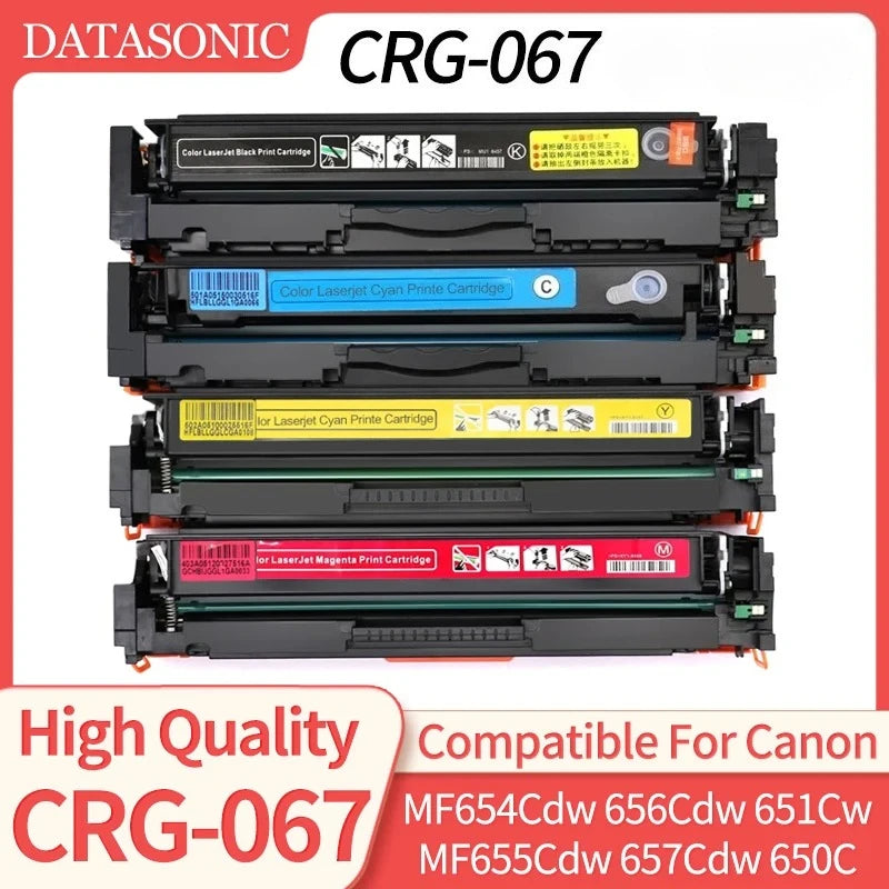 Cartucho de Toner Compatível para CANON MF654Cdw MF656Cdw MF651Cw MF655Cdw MF657Cdw LBP631Cw LBP633Cdw